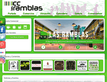 Tablet Screenshot of lasramblascentro.com